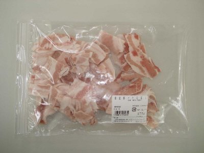 産直豚バラ切落し