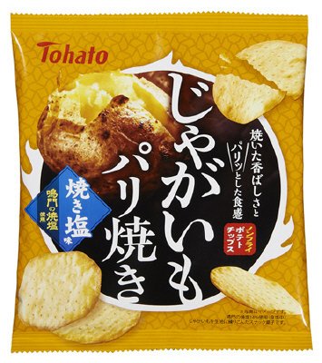 じゃがいもパリ焼き 焼き塩味