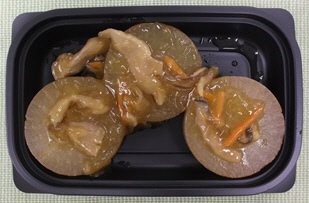 ふろふき大根のきのこあん