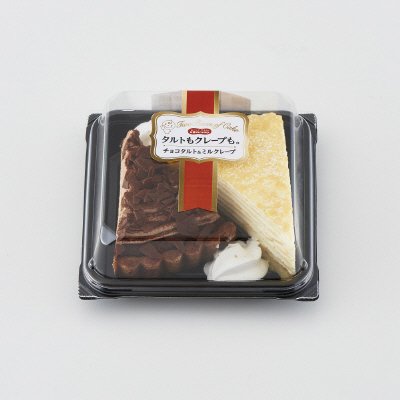 チョコタルト＆ミルクレープ