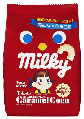 キャラメルコーン ミルキー味