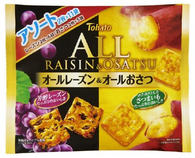 ファミリーサイズオールアソート レーズン＆おさつ