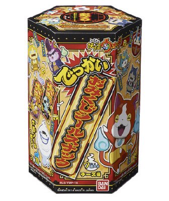 妖怪ウォッチでっかいおみくじシールスナック チーズ味