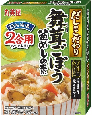 だしのこだわり　舞茸ごぼう釜めしの素