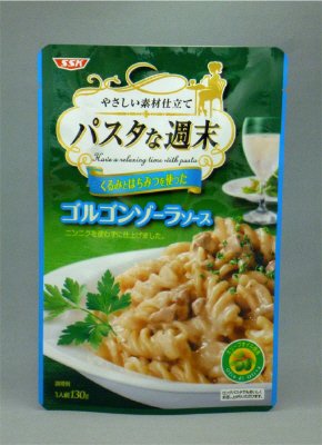 パスタな週末　ゴルゴンゾーラソース