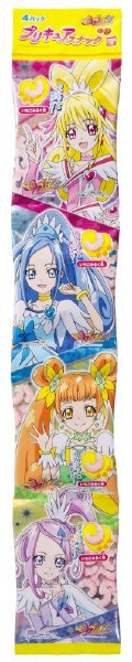 プリキュアスナック４連包 いちごみるく味
