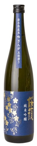 桜顔　純米吟醸（吟ぎんが五割磨き）