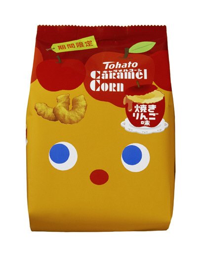 キャラメルコーン焼きりんご味