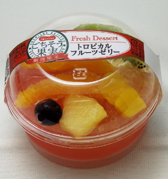 ごちそう果実　トロピカルフルーツゼリー