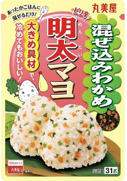 混ぜ込みわかめ　明太マヨ