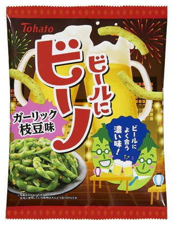ビールにビーノ ガーリック枝豆味