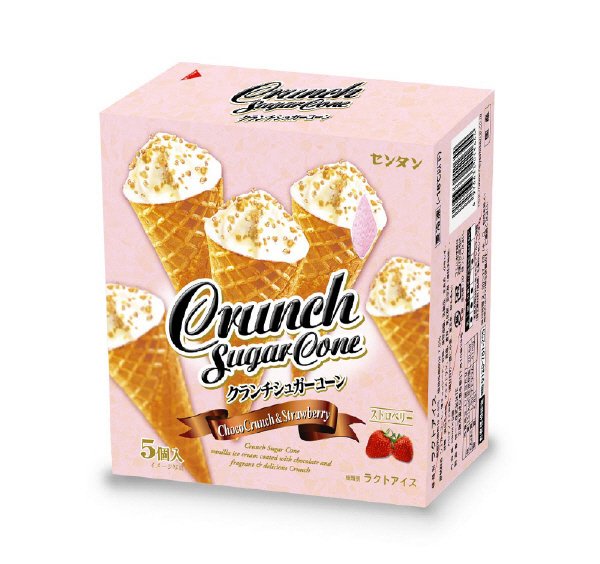 クランチシュガーコーン　ストロベリー