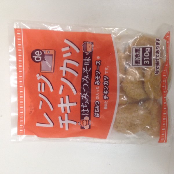 レンジｄｅチキンカツ（はちみつみそ味）