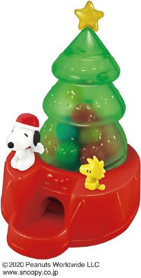 スヌーピーＸＭツリー型ガムポット