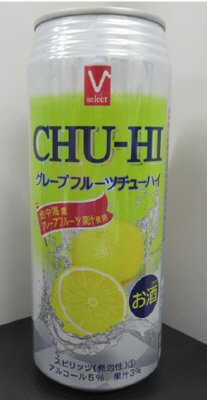Vセレクト　グレープフルーツチューハイ　５００ｍｌ