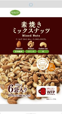 素焼きミックスナッツ６パック
