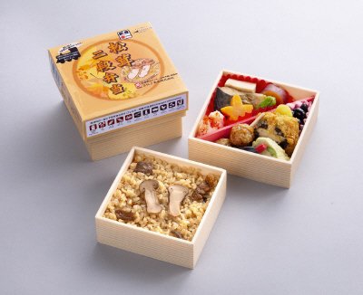松茸二段弁当