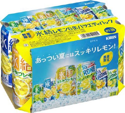 20年夏 キリン 氷結レモン6缶バラエティパック（予約受注品）