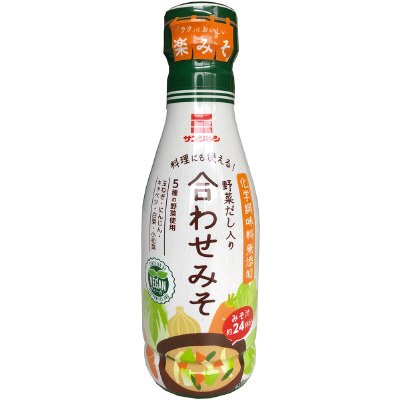 楽みそ野菜だし入り合わせみそ