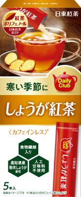 日東紅茶　デイリークラブしょうが紅茶　５本入