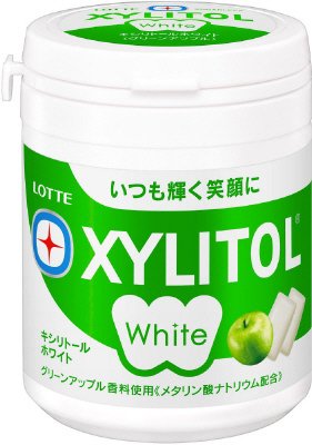 キシリトールホワイト＜グリーンアップル＞ファミリーボトル