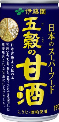 缶五穀の甘酒