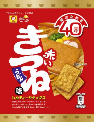 トルティーヤチップス　赤いきつね味