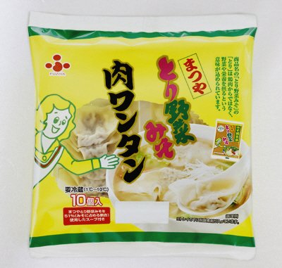 まつや　とり野菜みそ　肉ワンタン