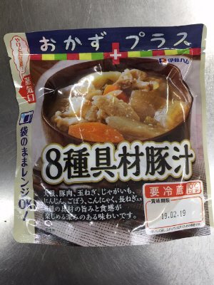 おかずプラス　８種具材豚汁　２２０g