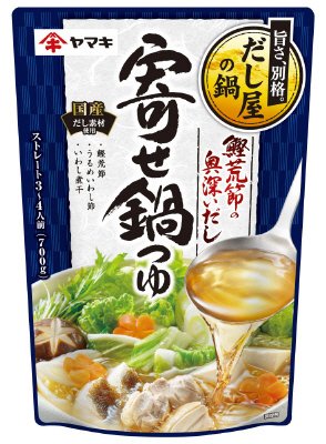 鰹荒節の奥深いだし寄せ鍋つゆ７００ｇ