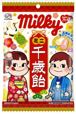 ミルキーミニ千歳飴袋