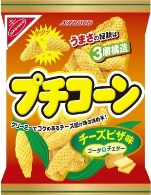 プチコーン　チーズピザ味