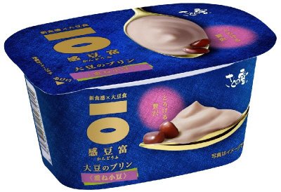 感豆富　大豆のプリン　重ね小豆