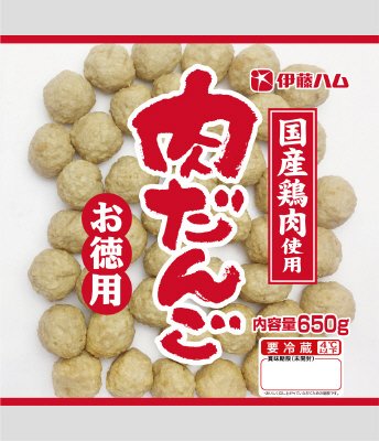 ●888589ホクレン（全道Ａコープ）様（食材えびす）肉団子650ｇパン粉変更（秋冬）