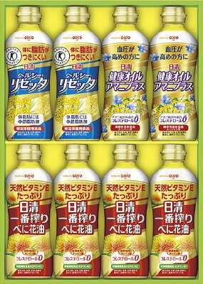 日清一番搾りべに花油＆ヘルシーオイルギフト　ＢＰＨ－４０Ａ