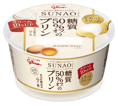 ＳＵＮＡＯ　糖質５０％オフのプリン