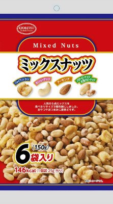 ミックスナッツ６パック