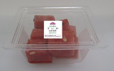 減の恵みすいかブロックカット（TV)　西関東