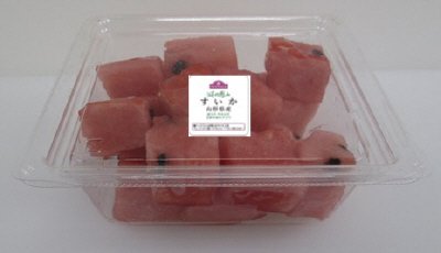 減の恵みすいかブロックカット大（TV)　西関東