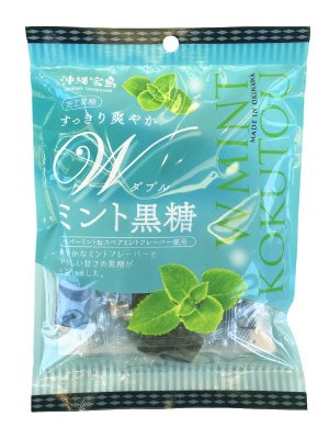 すっきり爽やかＷミント黒糖