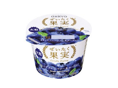 ぜいたく果実まるごとブルーベリー＆ヨーグルト