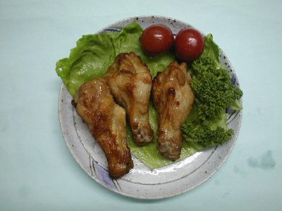 網焼きチキン(レモン風味)