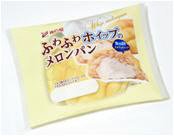 ふわふわホイップのメロンパン