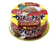 かにみそかに肉入り