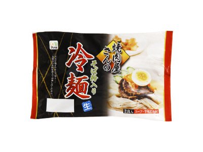 焼肉屋さんのそば粉入り冷麺