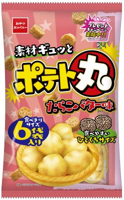 ポテト丸たらこバター味６袋入り