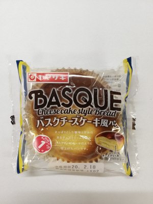 バスクチーズケーキ風パン