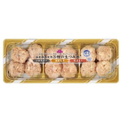 国産鶏生つみれ３種盛り合わせ