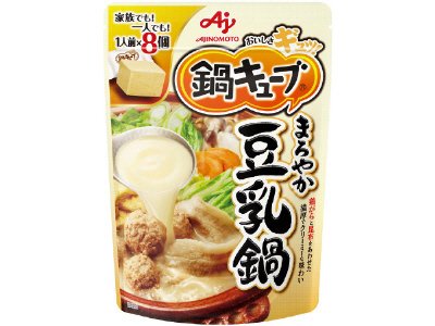 「鍋キューブ」まろやか豆乳鍋　８個入パウチ