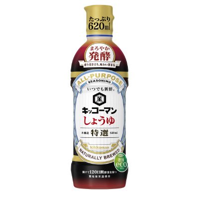 いつでも新鮮　特選しょうゆ　まろやか発酵